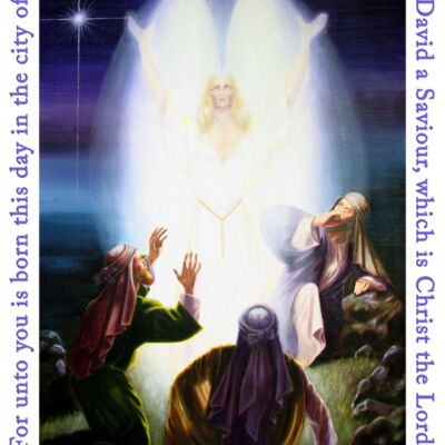 The Herald Angel with Words Thumbnail