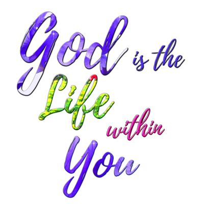 God is the Life within you Thumbnail