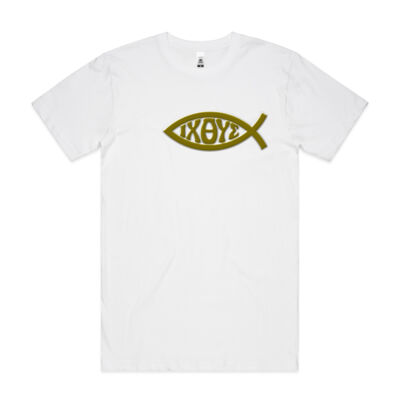 Jesus fish in Gold Thumbnail